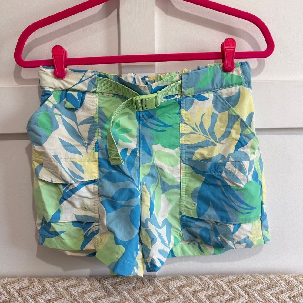 Columbia Women’s Summerdry Nylon Cargo Shorts UPF 50 Size Small